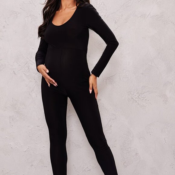 NEW Pretty Little Thing Maternity Jumpsuit 12 - Picture 1 of 4
